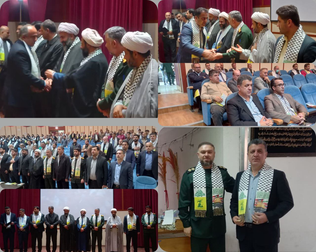 همایش اقتدار بسیجیان شهرستان نور در سالن پیامبر اعظم(ص)