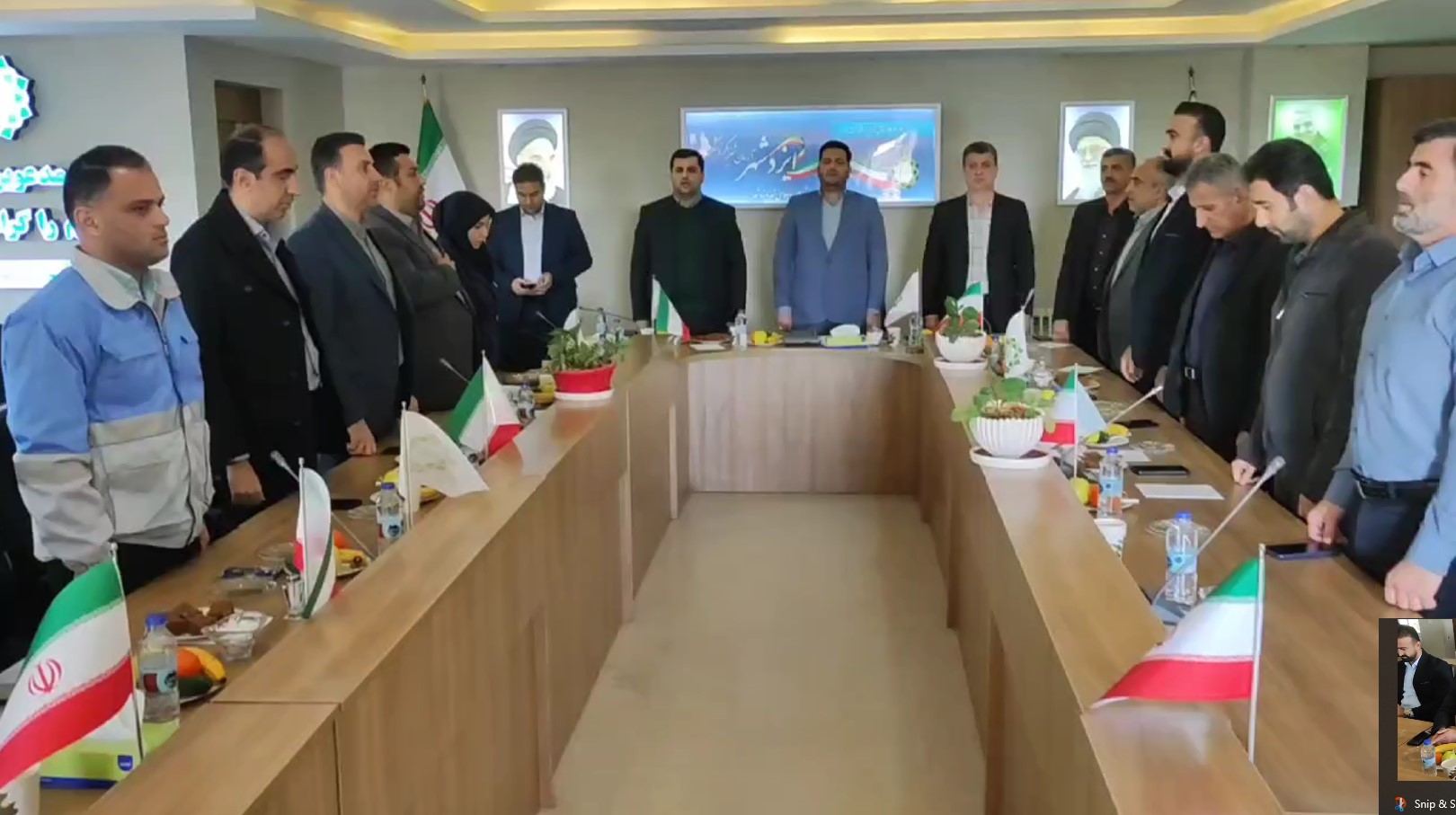 جلسه بررسی و رفع برخی از مشکلات شهروندان ایزدشهر